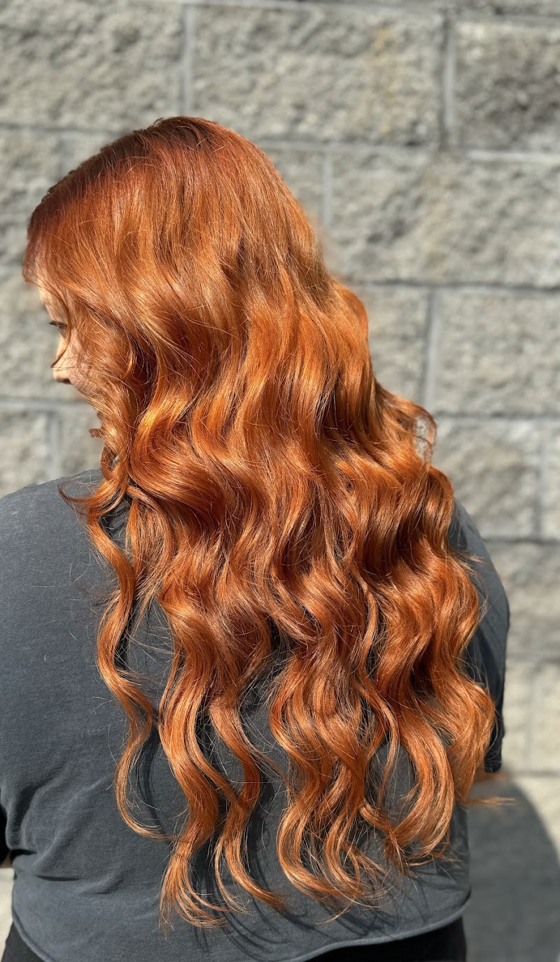 Balayage color work at Pin-Ups Salon Dallas GA